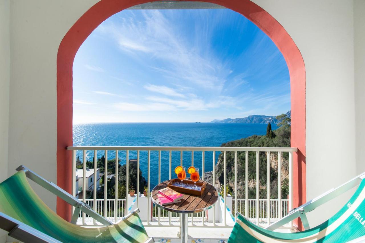 Hotel Villa Bellavista Praiano Exterior photo